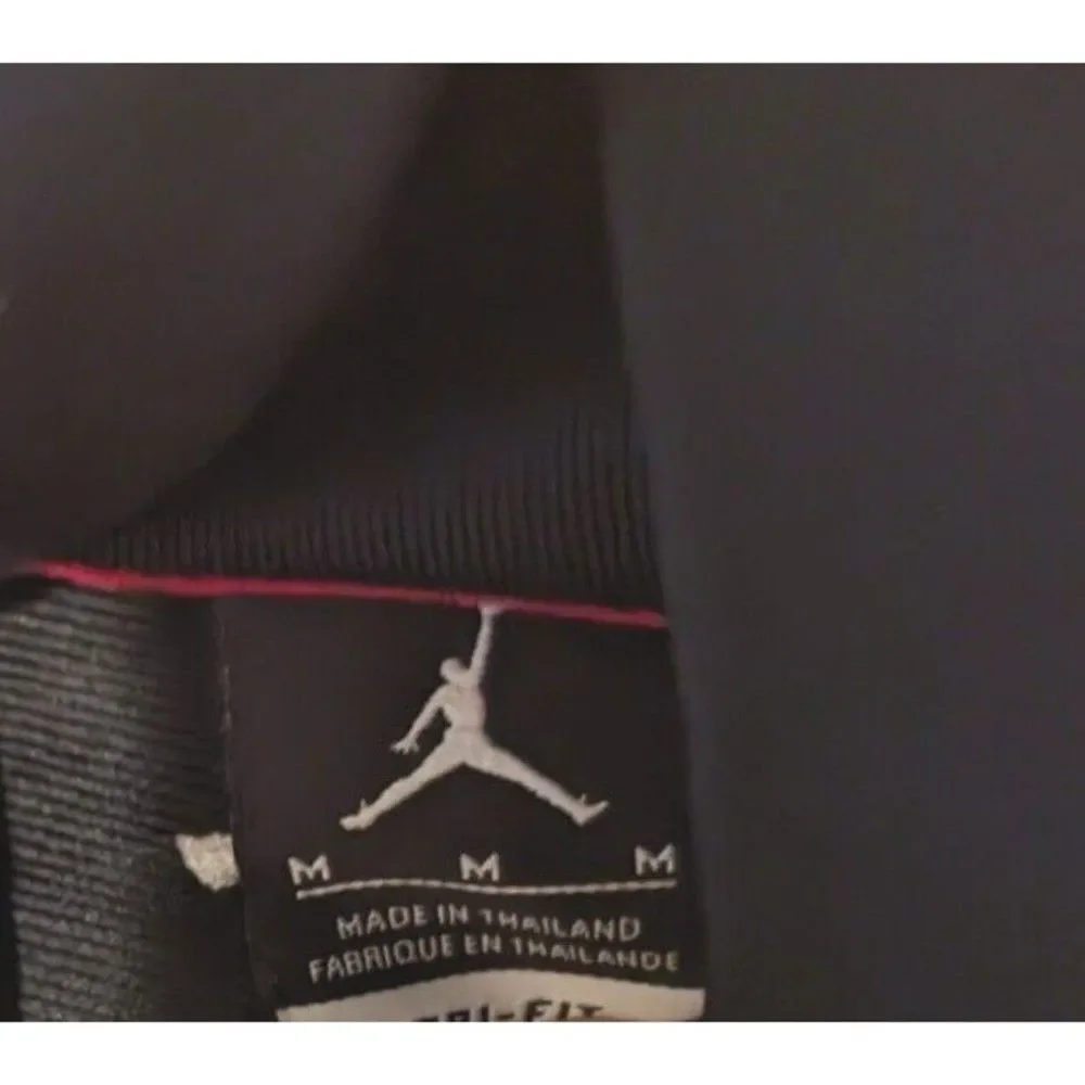* Jacket Nike Air Jordan Jumpman Dri-Fit Black Red Accent Medium